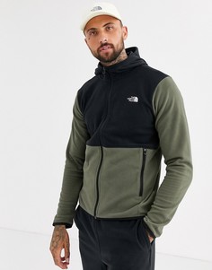 Зеленый худи на молнии The North Face Tka glacier