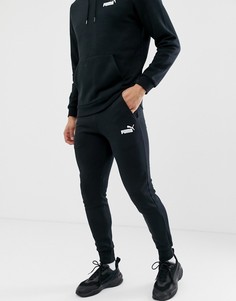 Черные узкие джоггеры Puma Essentials-Черный