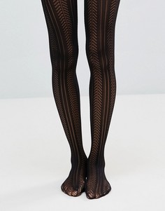 Черные колготки ASOS DESIGN-Черный