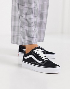 Черные кроссовки Vans Classic Old Skool-Черный