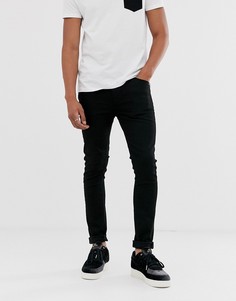 Черные джинсы скинни ASOS DESIGN-Черный