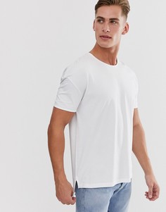 Белая oversize-футболка Selected Homme-Белый