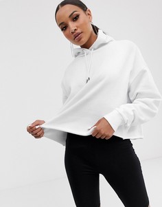 Oversize-худи белого цвета ASOS DESIGN-Белый