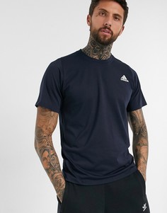 Темно-синяя футболка adidas Training-Темно-синий