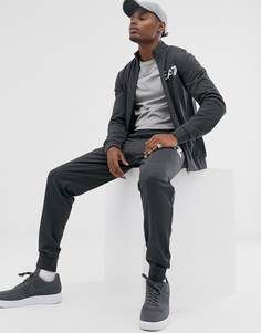 Темно-серый спортивный костюм с логотипом Armani EA7