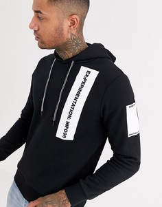 Худи черного цвета с логотипом Jack & Jones Core-Черный