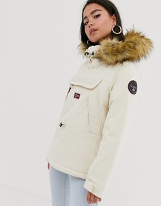 Куртка кремового цвета Napapijri - Skidoo 2-Кремовый