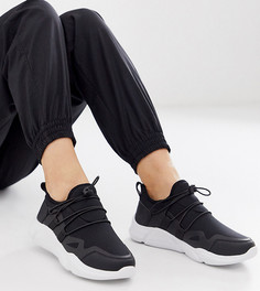 Черные кроссовки для широкой стопы ASOS DESIGN-Черный