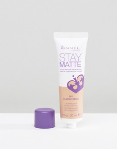 Тональный крем Rimmel London Stay Matte 30 мл-Бежевый