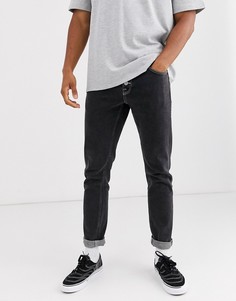 Черные узкие джинсы стретч в стиле ретро ASOS DESIGN-Черный