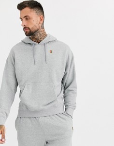 Худи серого цвета Nike Court Essential-Серый