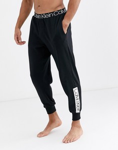 Черные джоггеры с манжетами Calvin Klein-Черный