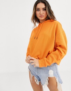 Oversize-худи оранжевого цвета ASOS DESIGN-Оранжевый