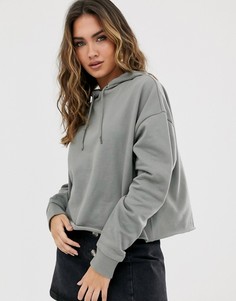 Oversize-худи шалфейно-зеленого цвета ASOS DESIGN-Зеленый