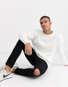Трикотажный джемпер кремового цвета New Look-Кремовый