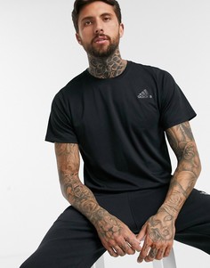 Черная футболка adidas Training-Черный