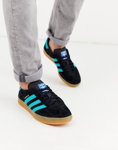 Черные кроссовки на резиновой подошве adidas Originals Gazelle-Черный