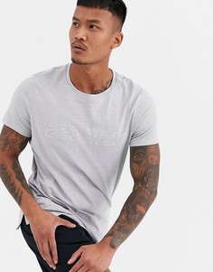 Серая спортивная футболка с логотипом 2XU Urban-Серый