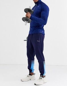 Синий спортивный свитшот Puma