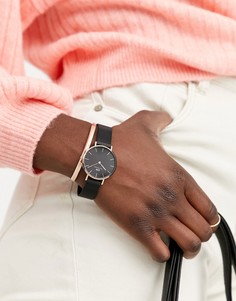 Подарочный набор из часов и браслета Daniel Wellington-Черный