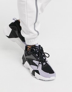 Кроссовки с лавандовыми вставками Reebok Aztrek Double-Белый