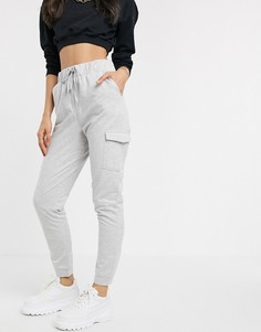 Джоггеры в стиле милитари ASOS DESIGN-Серый