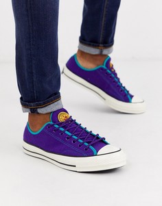Фиолетовые махровые кеды Converse Chuck 70 Archival-Фиолетовый
