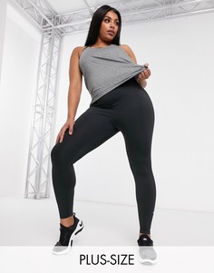 Черные леггинсы Nike Plus-Черный
