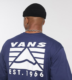 Темно-синий лонгслив Vans Mountain эксклюзивно для ASOS