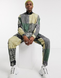 Спортивный костюм свободного кроя ASOS DESIGN-Мульти