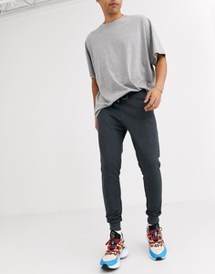Темно-серые облегающие джоггеры ASOS DESIGN-Серый