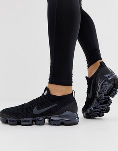 Черные кроссовки Nike Vapormax Flyknit 3.0-Черный
