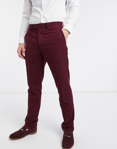 Узкие фланелевые брюки French Connection wedding-Красный