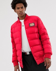 Дутая куртка Love Moschino-Красный