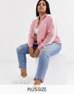 Розовая спортивная куртка Puma Plus Classics T7-Розовый