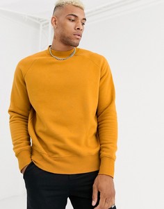 Свитшот горчичного цвета Topman-Желтый