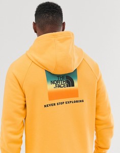 Желтый худи с рукавами реглан The North Face