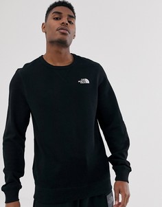 Черный флисовый свитшот The North Face
