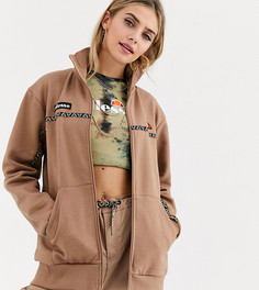 Спортивная куртка из комплекта с геометрической отделкой Ellesse-Коричневый