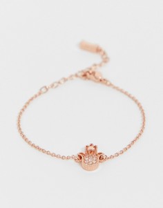 Браслет цвета розового золота Ted Baker Hensa-Золотой