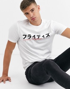 Белая футболка с принтом New Look-Белый
