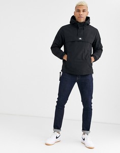 Черная куртка с флисовой подкладкой Bershka-Черный