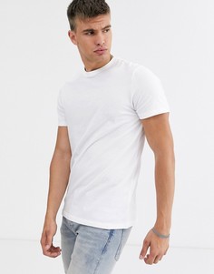 Белая футболка с круглым вырезом New Look-Белый