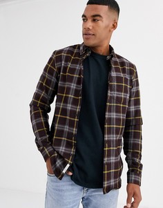 Рубашка в клетку River Island-Красный