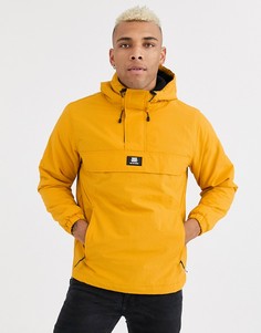 Желтая куртка с флисовой подкладкой Bershka-Желтый