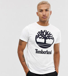 Белая эксклюзивная футболка с логотипом Timberland-Белый
