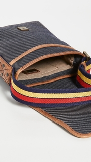 What Goes Around Comes Around Fendi Navy Denim Shoulder Bag