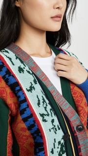 Toga Pulla Wide Rib Knit Cardigan