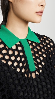 3.1 Phillip Lim Short Sleeve Chunky Knit Polo