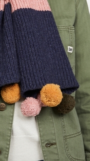 Madewell Ski Bunny Pom Pom Scarf